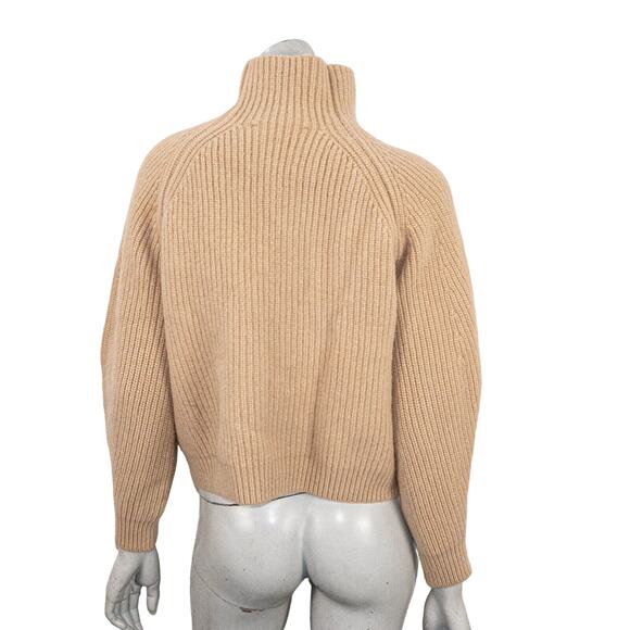 In the Mood For Love ITMFL Ribbed Turtle Neck Sweater Wool Cashmere Sz S - Picture 5 of 9